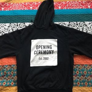 Opening Ceremony mid-length sleeve hoodie